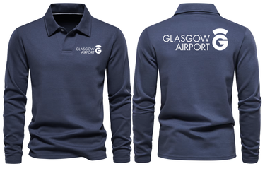 GLASGOW AIRPORT LONG SLEEVE POLO
